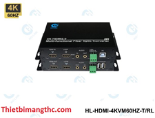 Bộ chuyển đổi HDMI 2.0 qua quang 4K 60Hz HOLINK HL-HDMI-4K60HZ-KVM-TRL cao cấp
