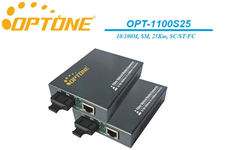 Bộ chuyển đổi quang điện 2 sợi OPTONE OPT-1100S25 10/100M