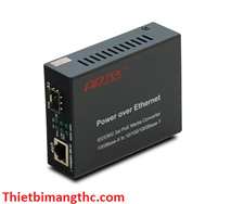 Bộ Chuyển đổi quang điện (Slot SFP) cấp nguồn PoE APTEK AP110-S-PoE cao cấp