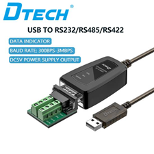 Bộ chuyển đổi USB sang RS232, RS485,RS422 Dtech DT-5019C cao cấp