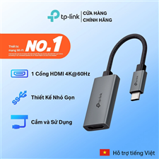 Bộ Chuyển Đổi USB Type-C Sang HDMI TP-Link UA520C - hỗ Trợ 4K@60Hz cao cấp