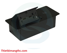 Bộ Hộp ổ điện âm bàn cao cấp sinoamigo STS-PU01BQI (Black) với sạc không dây cao cấp