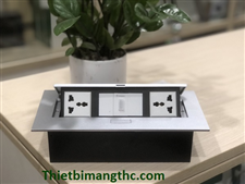Bộ hộp ổ điện âm bàn sinoamigo STS-212GST-1 lắp (2 điện +1 HDMI) cao cấp
