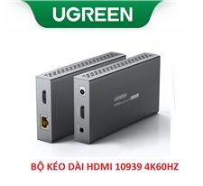 Bộ kéo dài HDMI 2.0 Qua Cáp Mạng lan RJ45 120M hỗ Trợ 4K@60Hz Ugreen 10939 cao cấp