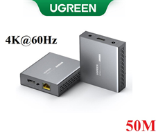 Bộ kéo dài HDMI 2.0 sang cáp mạng Lan 50M Ugreen 4K60Hz 10938 cao cấp