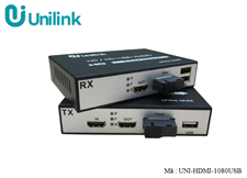 Bộ kéo dài HDMI sang Quang UNILINK (UNI-HDMI-1080USB) cao cấp