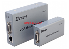 Bộ Kéo dài VGA qua Lan (RJ45) 200M Dtech DT-7020A