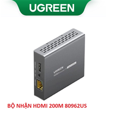 Bộ nhận HDMI 200M qua cáp mạng Lan RJ45 Ugreen 80962us (Receiver) cao cấp