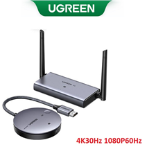 Bộ phát nhận tín hiệu HDMI+VGA không dây 50m 4K@30hz sóng 2.4/5Ghz Ugreen 90909A