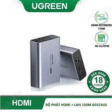 Bộ phát tín hiệu HDMI qua cáp mạng 150m Cat5e/Cat6 Ugreen 60323US cao cấp (TX)