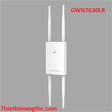 Bộ phát Wifi 6 Grandstream GWN7664LR, Hỗ trợ 750+ user, Gắn ngoài trời, Chuẩn AX tốc độ 3.55Gbps