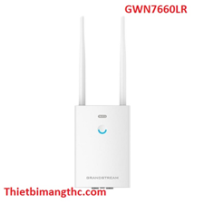 Bộ phát wifi Grandstream GWN7660LR Wifi 6 2x2:2 MU-MIMO hỗ trợ 256 user cao cấp