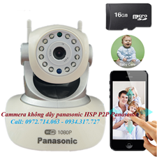 Camera giám sát wifi  IP không dây Panasonic HSP P2P