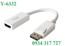 Cáp chuyển đổi DisplayPort sang HDMI (Hỗ trợ 4K) Y-6332 cao cấp