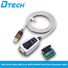 Cáp chuyển đổi USB to RS-485/422 dài 0,5M Dtech DT-5119 cao cấp