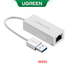 Cáp chuyển USB 3.0 ra Lan hỗ trợ 10/100/1000 Mbps Ugreen 20255 cao cấp