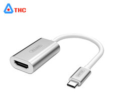 Cáp chuyển USB Type-C to HDMI cổng âm Unitek