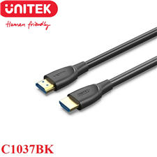 Cáp HDMI 2.0 hỗ trợ 4K@60Hz dài 1,5M Unitek C1038BK cao cấp