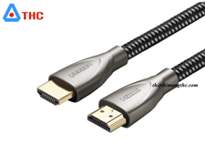 Cáp HDMI 2.0 sợi Carbon 1.5M Ugreen hỗ trợ 4K/3D 50107