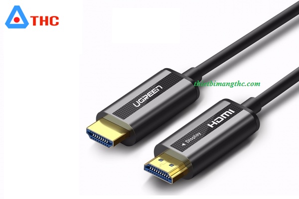 Cáp HDMI 2.0 sợi quang 50m Ugreen hỗ trợ 4K/60Hz 50219