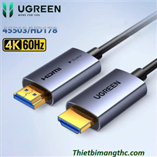 Cáp HDMI 2.0 sợi quang AOC dài  10M Ugreen 45503 HD178 - Hỗ trợ 4K@60Hz cao cấp