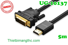 Cáp HDMI sang DVI 24+1 dài 5m Ugreen 10137