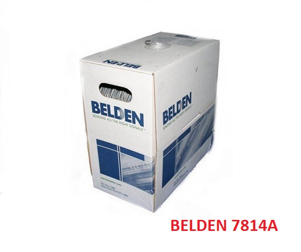 Cáp mạng Belden Cat6 LSZH (PN: 7814ANH) cao cấp