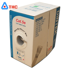 Cáp Mạng Dintek CAT.5E FTP bọc bạc chống nhiễu (Thùng 305m)