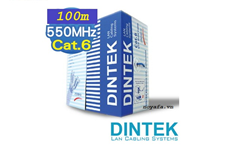 Cáp Mạng Dintek CAT.6 UTP (Thùng 100m)