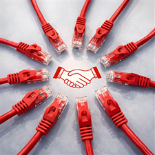 Cáp mạng đúc sẵn Cat6 dài 10m chính hãng UNILINK (màu đỏ) cao cấp