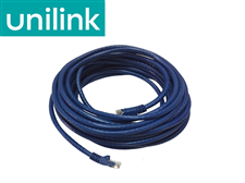 Cáp mạng đúc sẵn Cat6 dài 25m chính hãng UNILINK (Blue) cao cấp