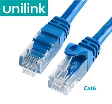 Cáp mạng đúc sẵn Cat6 dài 70m chính hãng UNILINK (Blue) cao cấp