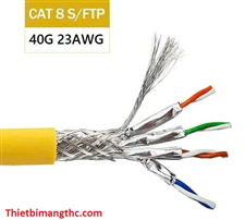 Cáp mạng NEWLINK CAT8 S/FTP (NL-8SFTP-ROLL305YL) cuộn 305m cao cấp