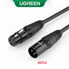Cáp nối dài Microphone XLR 5m chính hãng Ugreen 20712 cao cấp