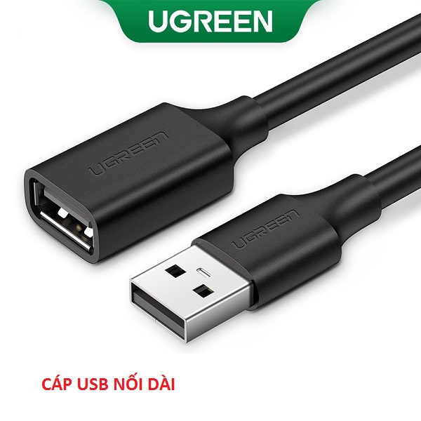 Cáp nối dài USB 2.0 Ugreen 10316 dài 2M cao cấp