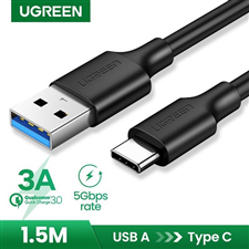 Cáp sạc nhanh UGREEN USB 3.0 type C dài 1M Ugreen US184 20883 chính hãng