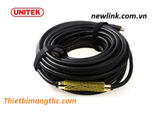 Cáp tín hiệu HDMI Unitek 25m YC170, có chíp khuếch đại