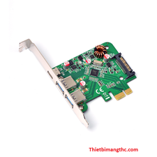 Card mở rộng USB 3.1 E3-PCE805-2A1C (2 cổng Type-A + 1 cổng Type-C) cao cấp
