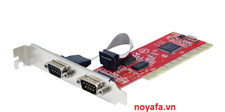 Card PCI to Com RS232 ( Com ) Unitek (model Y-7503) chính hãng