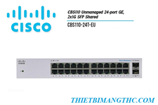 CBS110-24T-EU Switch chia mạng CISCO 24 cổng gigabit, 2 cổng SFP