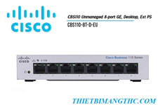 CBS110-8T-D-EU Switch chia mạng CISCO 8 cổng Gigabit