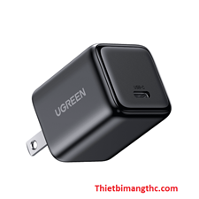Củ sạc nhanh Nexode Mini 30W GaN cổng USB- C Ugreen 55530/X513 hàng cao cấp