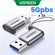 Đầu chuyển đổi USB 3.0 to USB type-C chính hãng Ugreen 50533 cao cấp