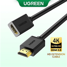 Dây, Cáp HDMI nối dài 2M hỗ trợ 4K 2K chính hãng Ugreen 10142 cao cấp
