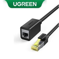 Dây cáp mạng nối dài Ugreen CAT7 0,5M âm dương 600Mhz tốc độ 10Gbps 80410 cao cấp