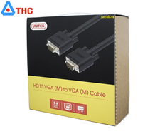 Dây cáp VGA 15m unitek Y-507A , cable máy chiếu 15m unitek