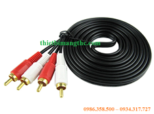 Dây loa 1 ra 2 dài 10m, Dây Audio Jack 3.5mm