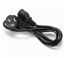 Dây nguồn 3 chân chéo dẹt dài 1,8m (10A-250V- 3G x1.0mm2) cao cấp