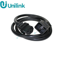 Dây nguồn C19-C20 dài 3M 14AWG (3G x 2.08mm,15A/250V) Unilink Uni-20023 cao cấp