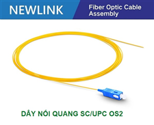Dây nối Quang SC/UPC 0.9mm Singlemode OS2 Newlink cao cấp